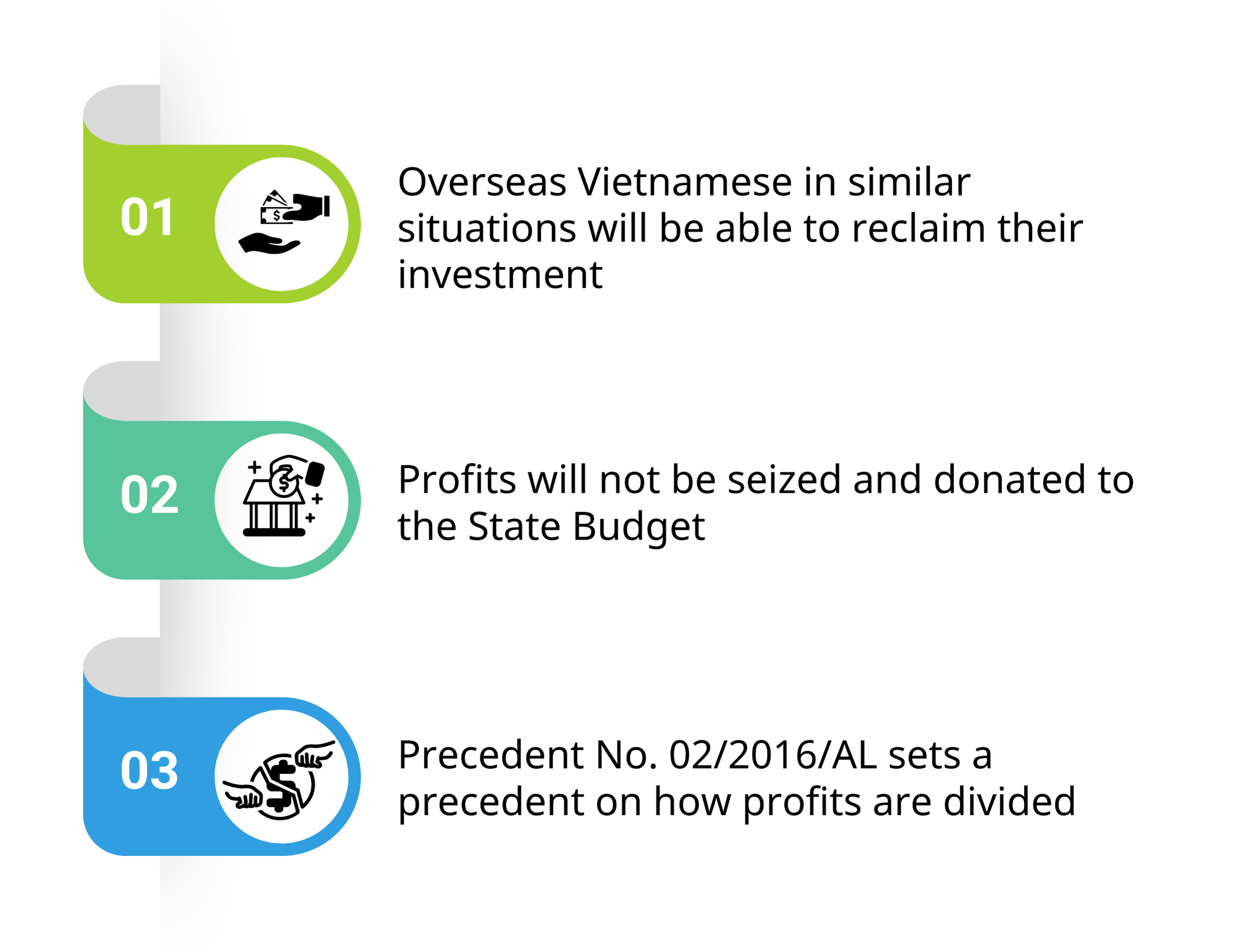 Advantages of Precedent No. 02/2016/AL