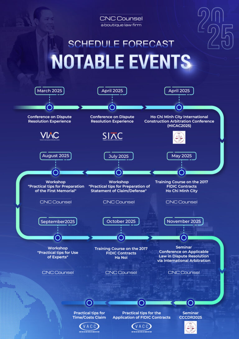 8 Notable Events on Dispute Resolution in 2025 – CNC | Công ty Luật ...