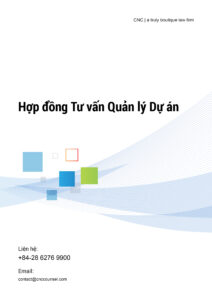 Hợp đồng tư vấn quản lý dự án