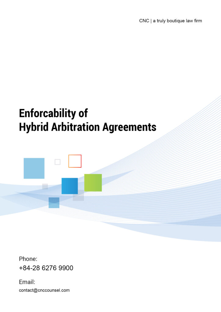 Enforcability of Hybrid Arbitration Agreements