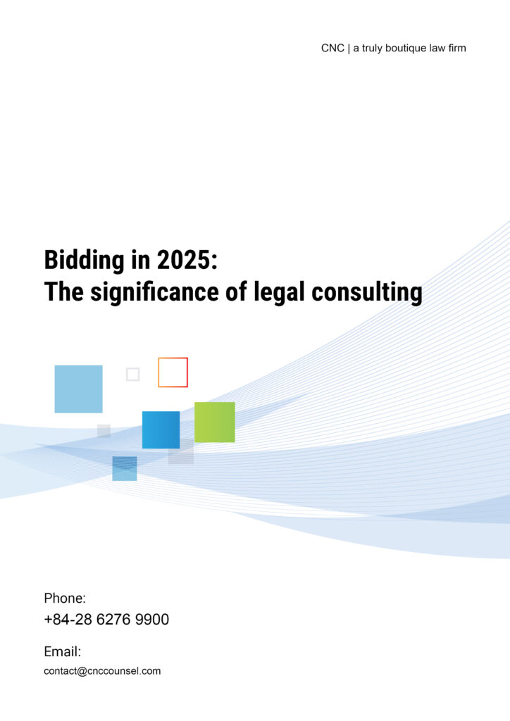 Bidding in 2025: The significance of legal consulting