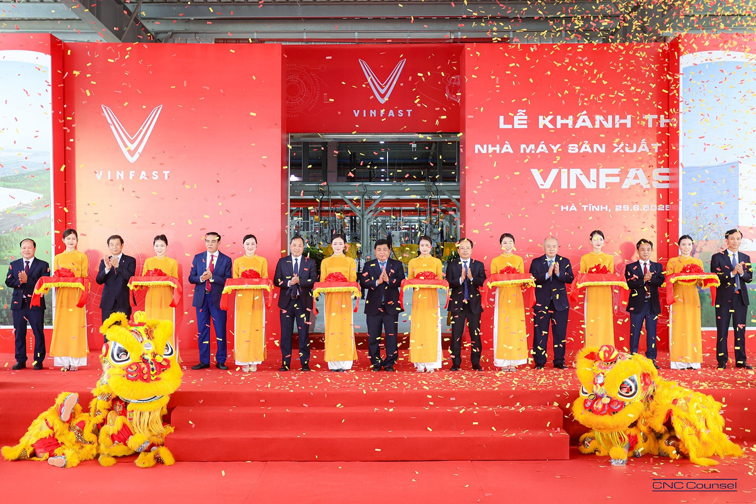 CNC - Legal Journey with the VinFast Electric Vehicle Manufacturing Plant in Ha Tinh Province