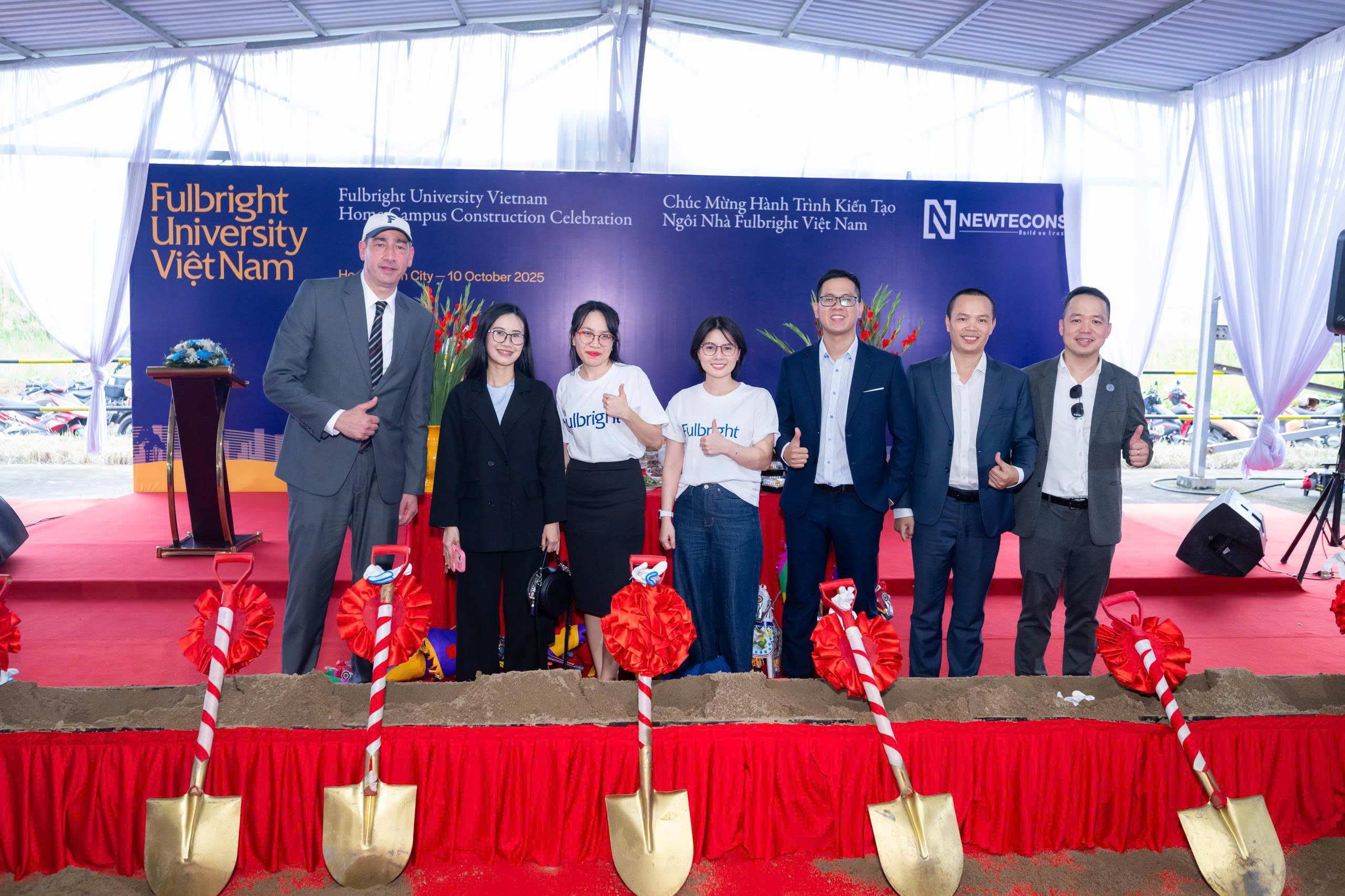 lễ khởi công Dự án Home Campus Fulbright