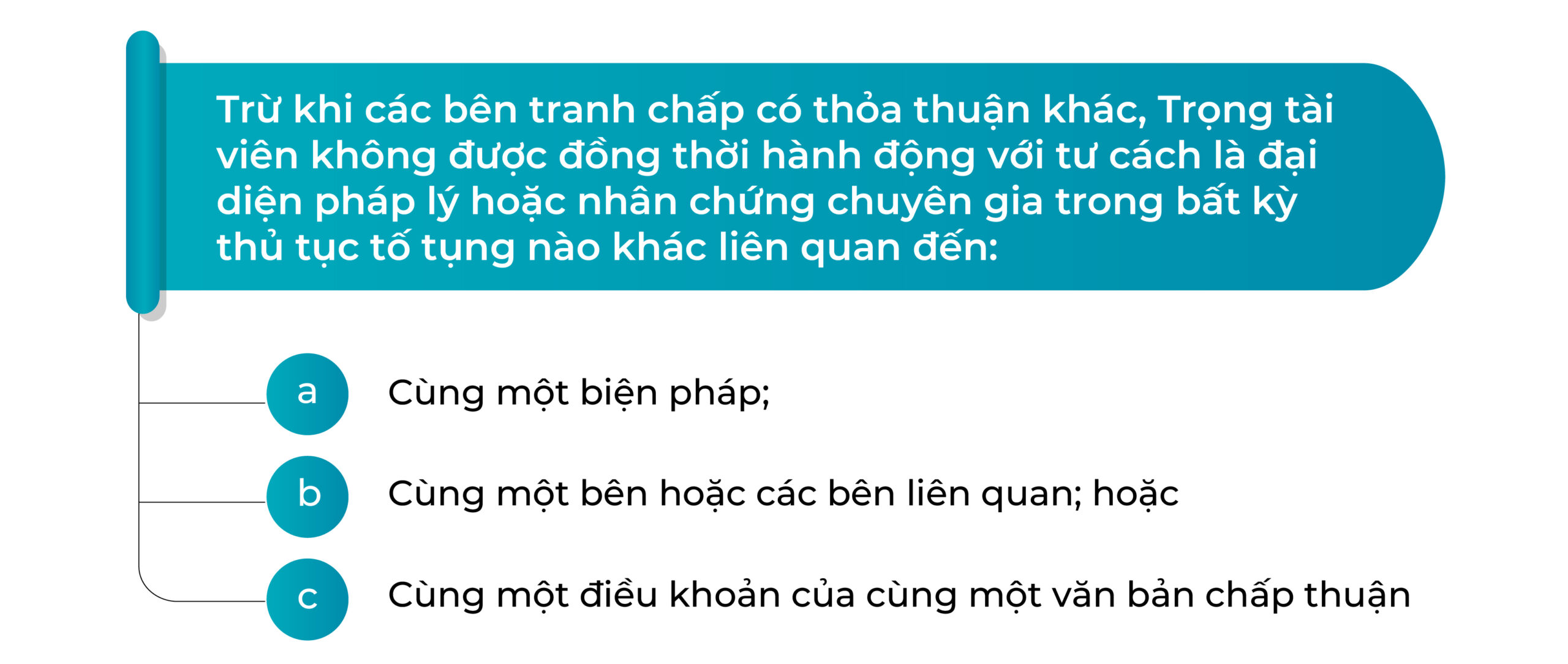 Xung đột vai trò (Double-hatting) trong tố tụng trọng tài