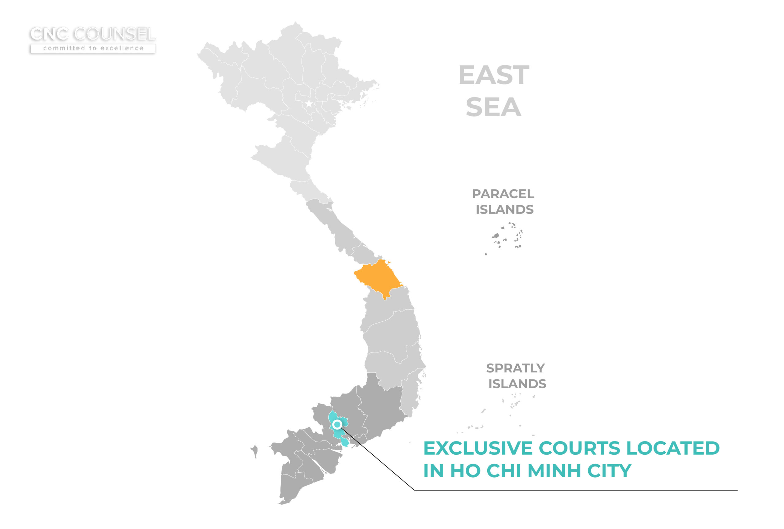 Exclusive Courts located in Ho Chi Minh City