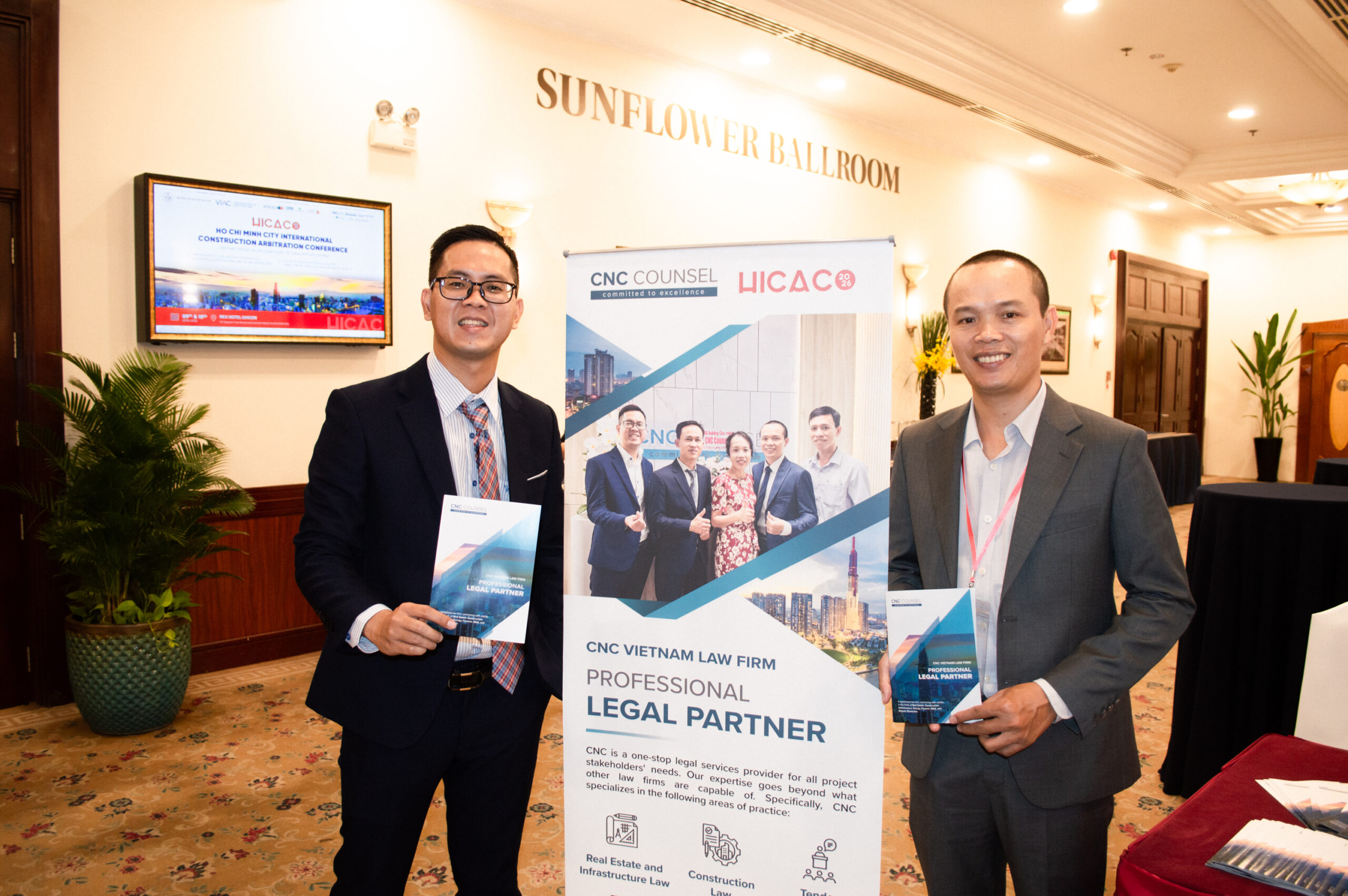 CNC Counsel tại HICAC 2026 voi vai tro Nha tai tro Bac