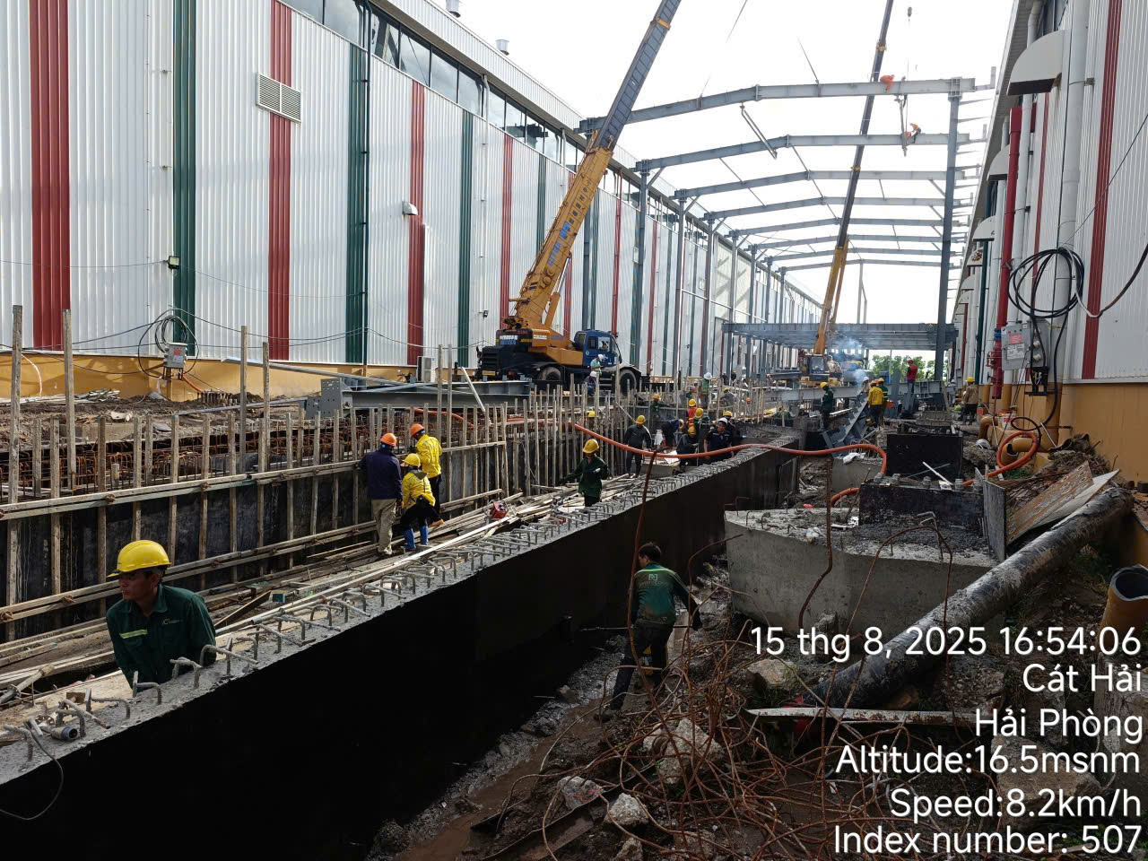 CNC ghi dấu tại siêu Dự án Tổ hợp Sản xuất Ô tô Vinfast Hải Phòng