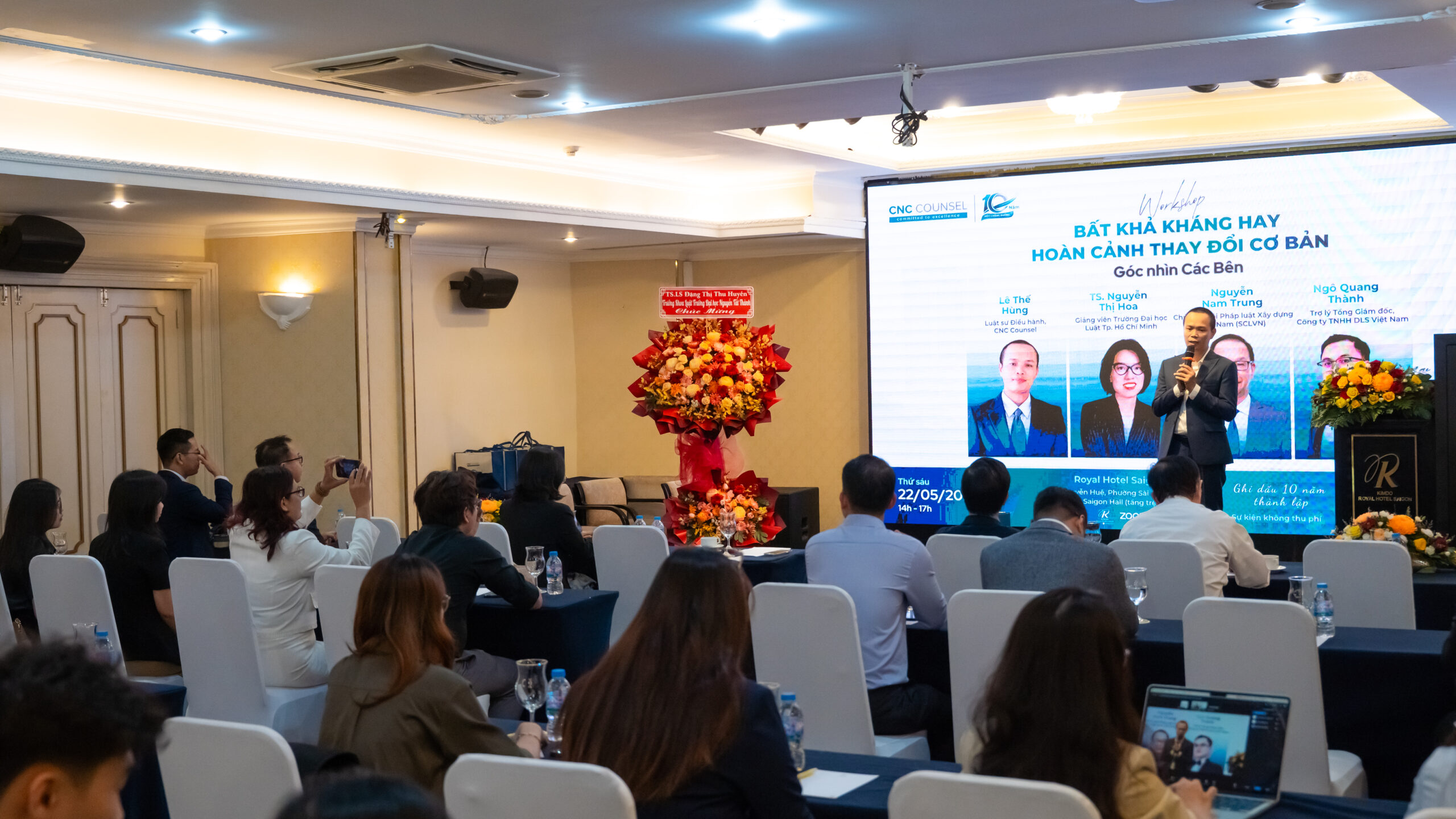 Workshop Bất khả kháng hay Hoàn cảnh thay đổi cơ bản trong hợp đồng xây dựng