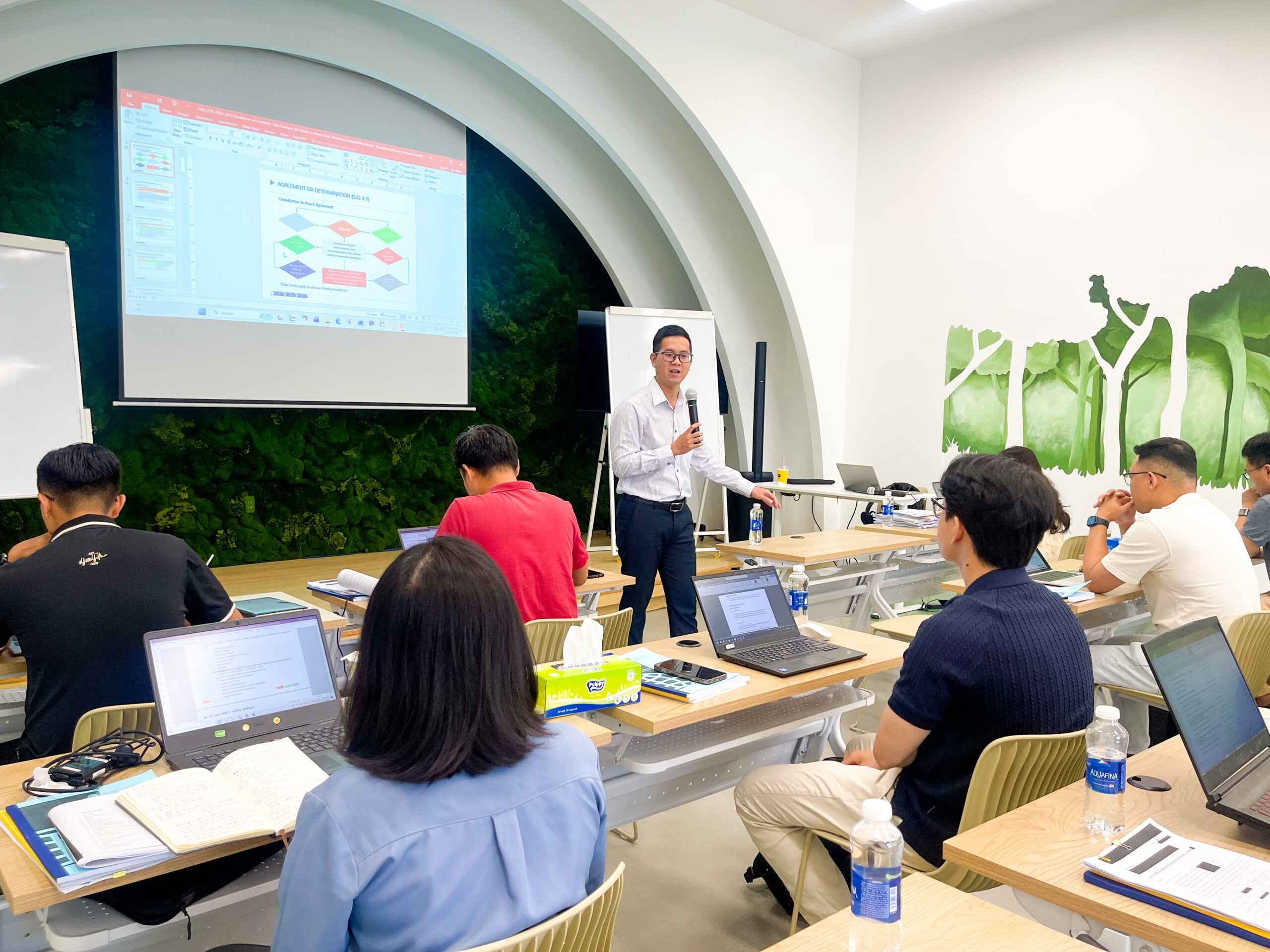 Luật sư CNC Counsel phân tích Claim và EOT trong khóa đào tạo Hợp đồng FIDIC