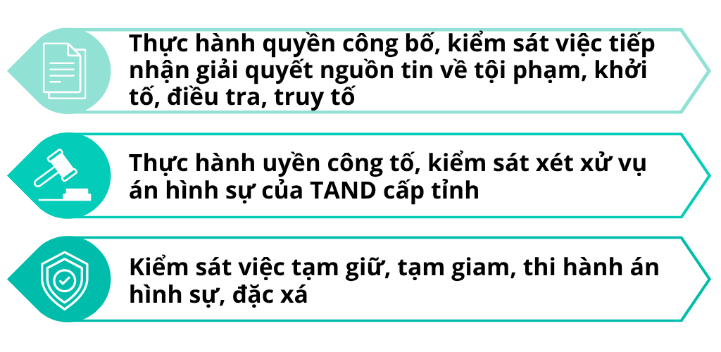 Thẩm quyền của Viện kiểm sát nhân dân cấp tỉnh - Thẩm quyền của Viện kiểm sát nhân dân các cấp mới nhất 2026