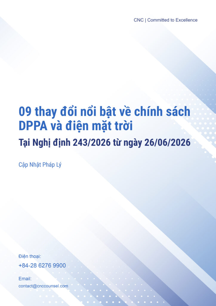 09 thay đổi nổi bật về chính sách DPPA và điện mặt trời tại Nghị định 243/2026 từ ngày 26/06/2026