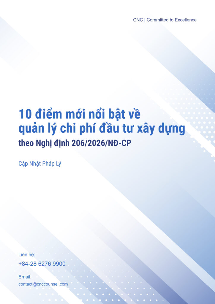 10 điểm mới nổi bật về quản lý chi phí đầu tư xây dựng theo Nghị định 206/2026/NĐ-CP