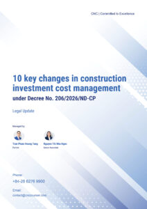 10 key changes in construction investment cost management under Decree No. 206/2026/ND-CP