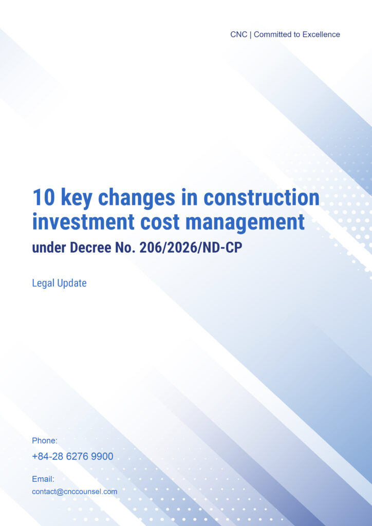 10 key changes in construction investment cost management under Decree No. 206/2026/ND-CP