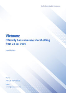 Vietnam: Officially bans nominee shareholding from 23 Jul 2026