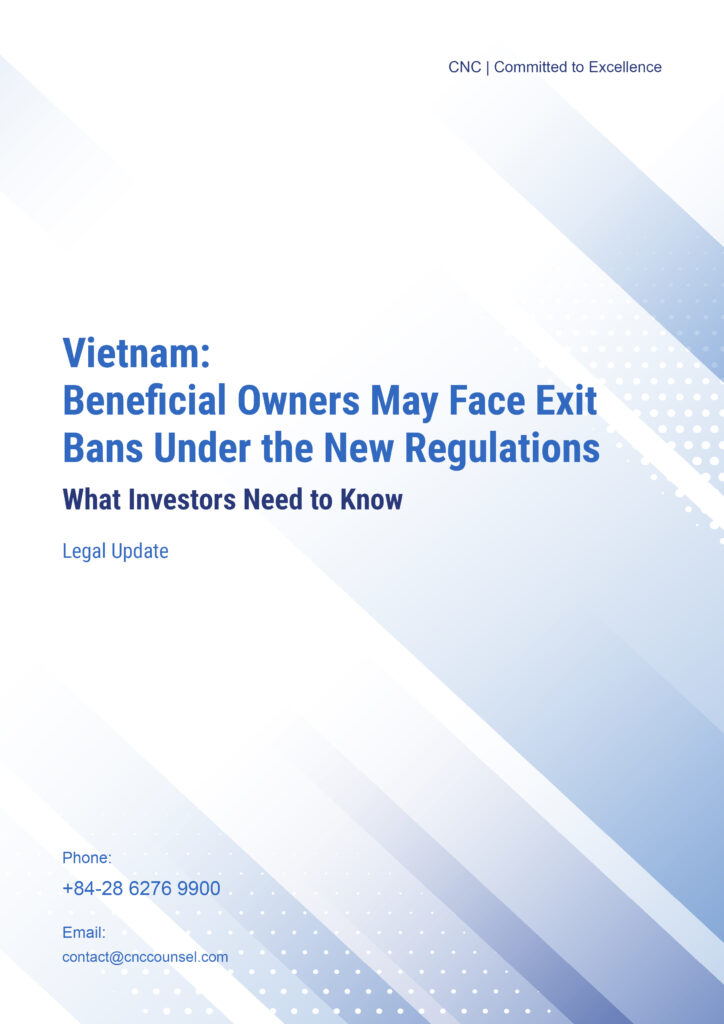 Beneficial Owners May Face Exit Bans Under the New Regulations