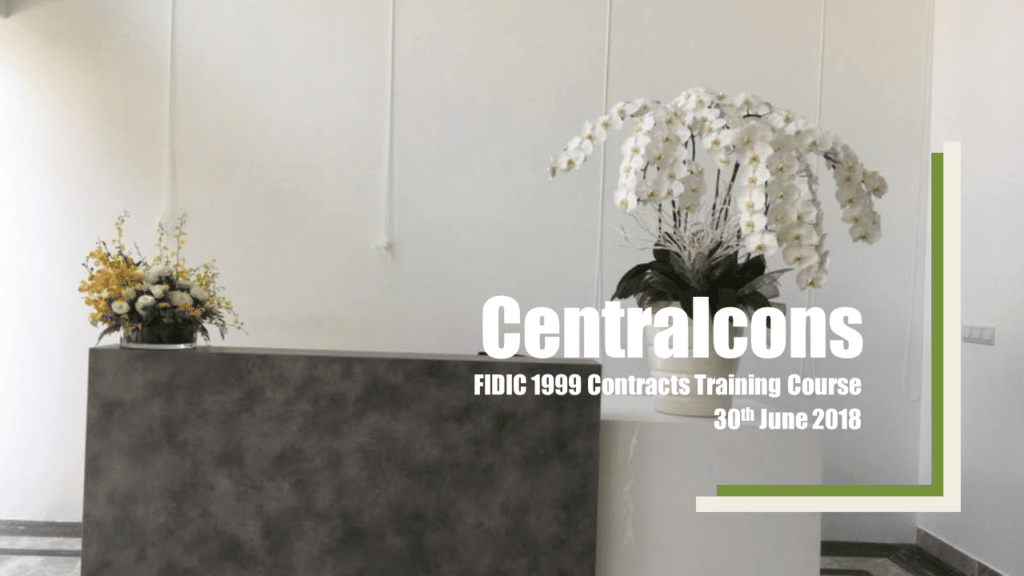 Training Course on the 1999 FIDIC Contracts