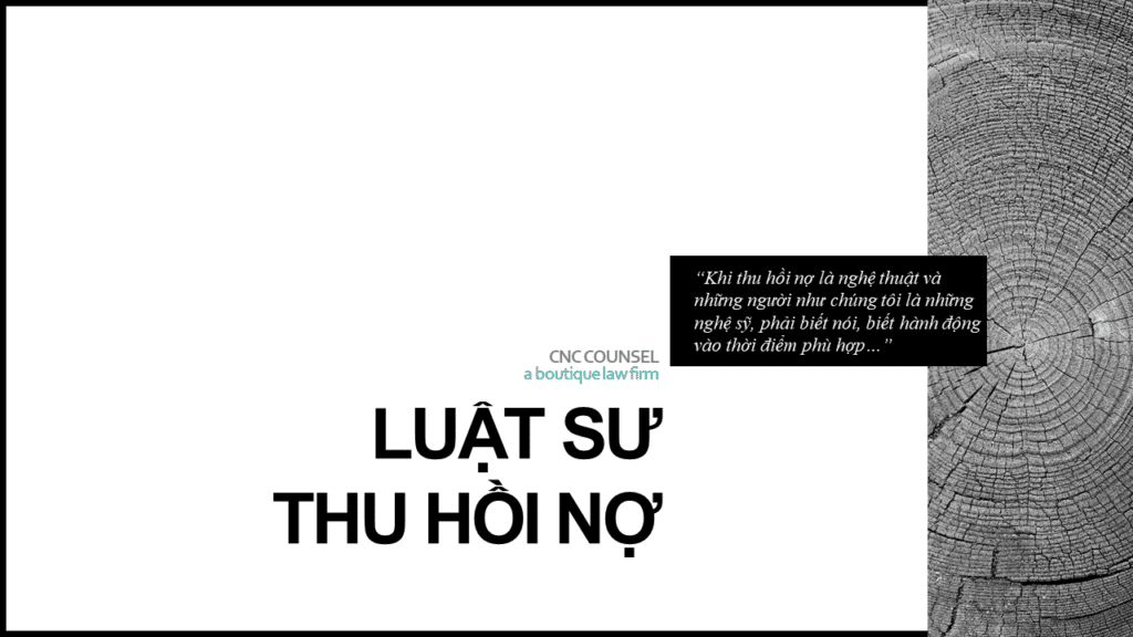 Luat su thu hoi no