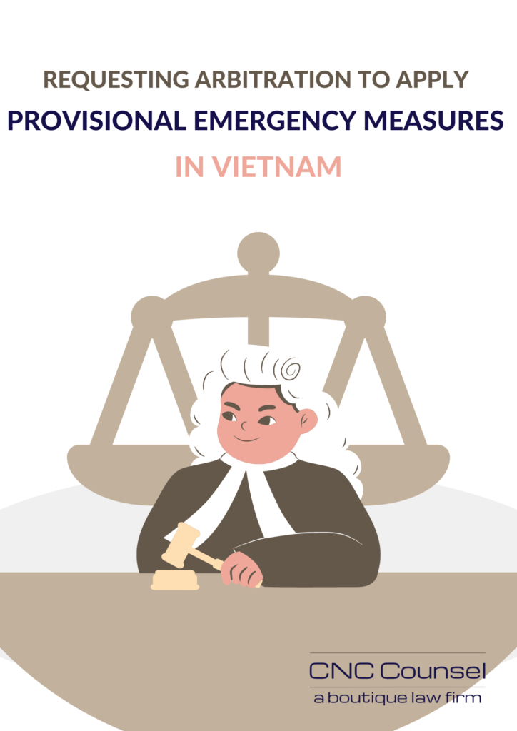 arbitration apply Provisional Emergency Measure