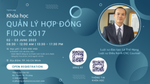 KHÓA HỌC QUẢN LÝ HỢP ĐỒNG FIDIC 2017