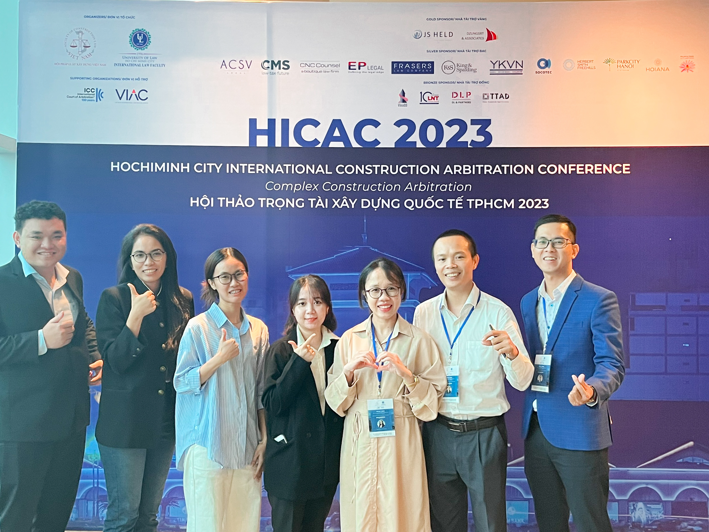 CNC Counsel vinh dự khi tham dự buổi Hội thảo Trọng tài Xây dựng quốc tế (HICAC 2023) với vai trò Ban Tổ chức