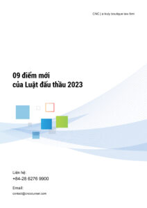 09 điểm mới của Luật đấu thầu 2023