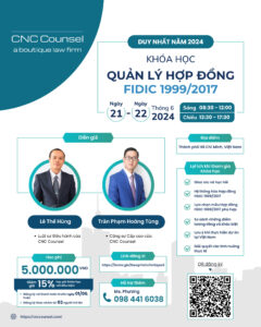 Khóa học Quản lý Hợp đồng FIDIC 1999/2017