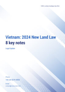 Vietnam 2024 New Land Law