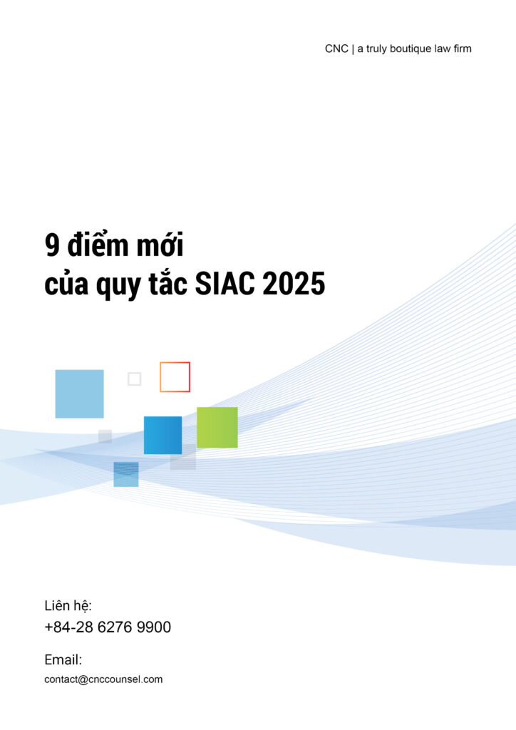 9 điểm mới của Quy tắc SIAC 2025