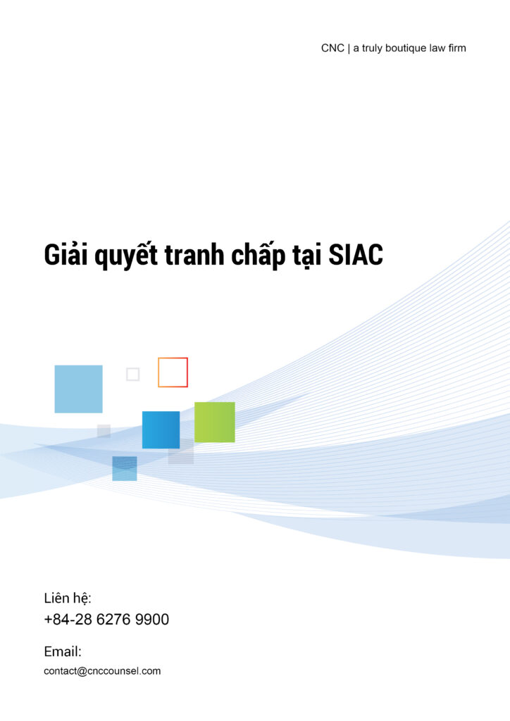 Giải quyết Tranh chấp tại SIAC