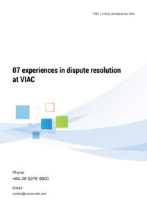 07 experiences in dispute resolution at VIAC