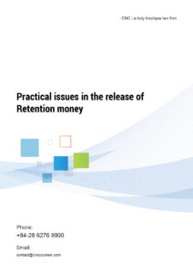 Practical issues in the release of Retention money