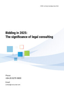 Bidding in 2025: The significance of legal consulting