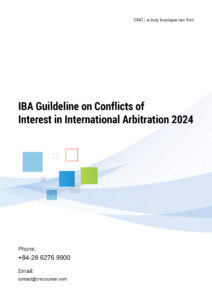 IBA Guildeline on Conflicts of Interest in International Arbitration 2024