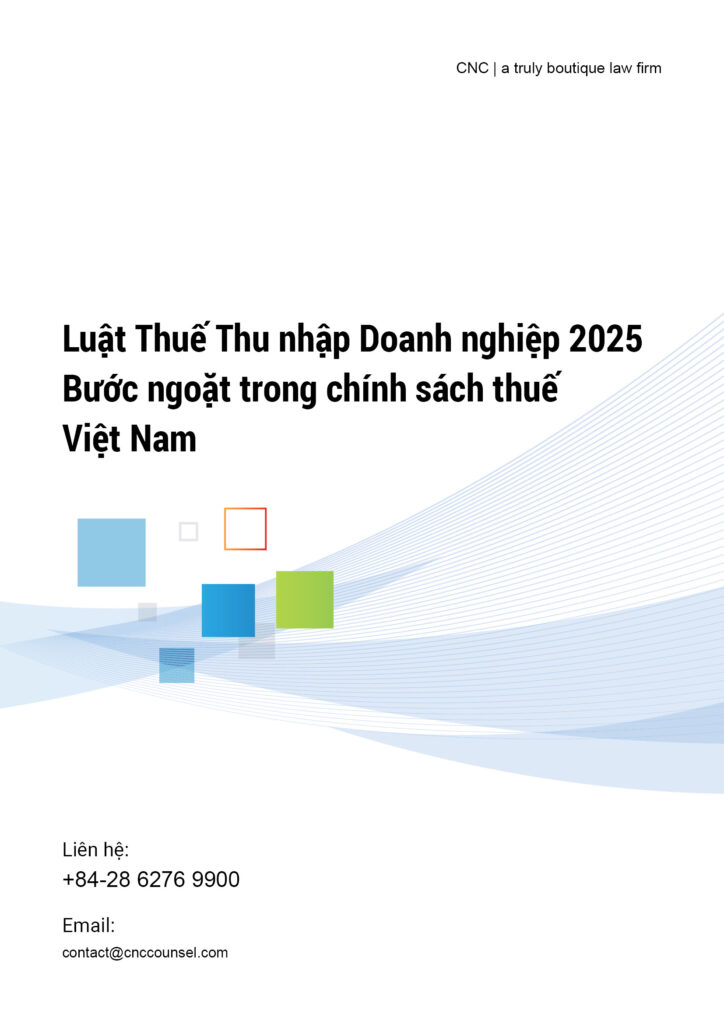 Luật Thuế Thu nhập Doanh nghiệp 2025