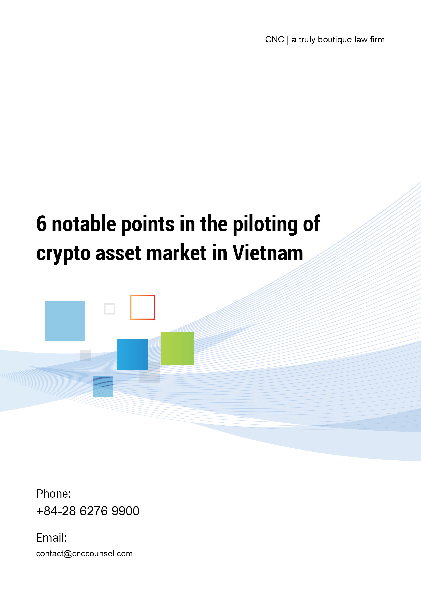 6 notable points in the piloting of crypto asset market in Vietnam – CNC |  Công ty Luật TNHH CNC Việt Nam