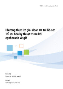 Phương thức 02 giai đoạn 01 túi hồ sơ: Tối ưu hóa kỹ thuật trước khi cạnh tranh về giá
