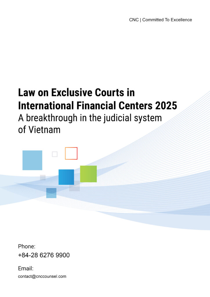 Law on Exclusive Courts in International Financial Centers 2025