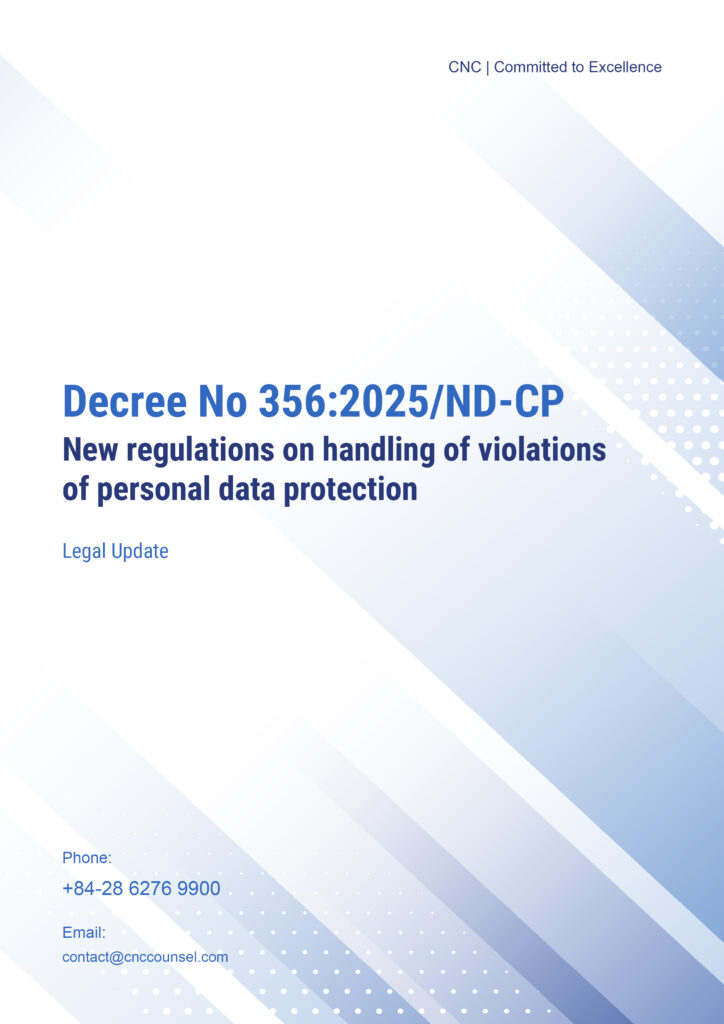 Decree No 356:2025/ND-CP: New regulations on handling of violations of personal data protection