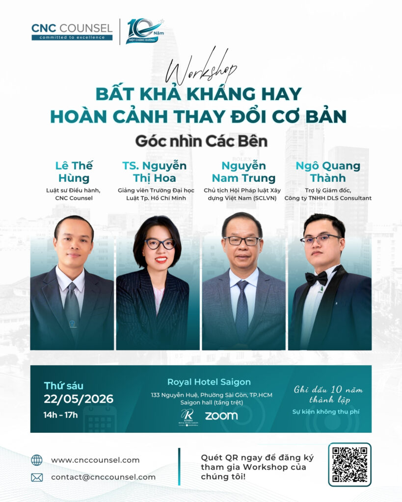 Hoàn cảnh thay đổi cơ bản trong hợp đồng xây dựng