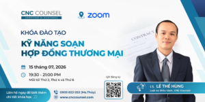 CNC_Khóa học Kỹ thuật Soạn Hợp đồng Thương mại