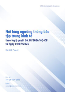 Nới lỏng ngưỡng thông báo tập trung kinh tế theo Nghị quyết 66.182026NQ-CP từ ngày 01-07-2026