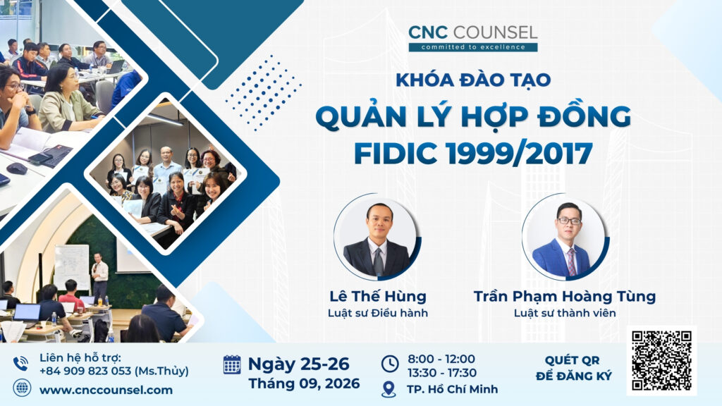 25-26.09.2026_KHÓA ĐÀO TẠO QUẢN LÝ HỢP ĐỒNG FIDIC 1999/2017