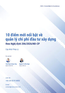 10 điểm mới nổi bật về quản lý chi phí đầu tư xây dựng theo Nghị định 206/2026/NĐ-CP