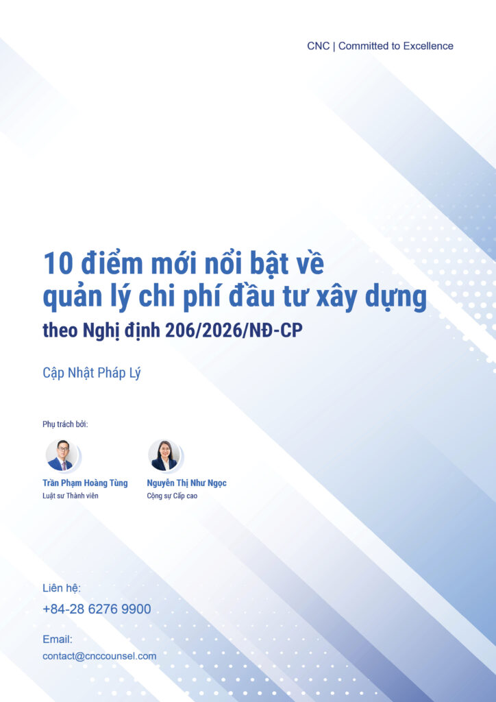 10 điểm mới nổi bật về quản lý chi phí đầu tư xây dựng theo Nghị định 206/2026/NĐ-CP