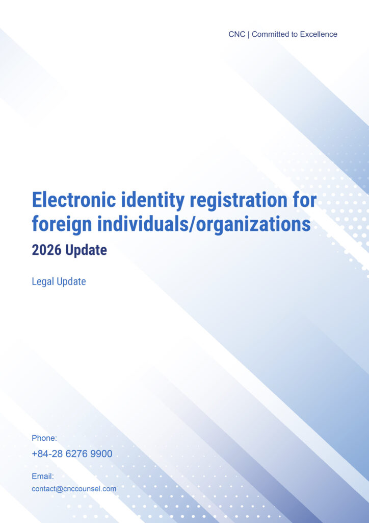 CNC Legal Update_Electronic identity registration for foreign individuals organizations – 2026 Update