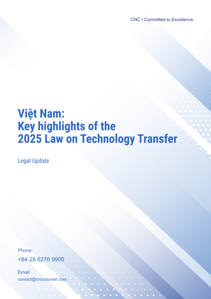CNC-Vietnam- Key highlights of the 2025 Law on Technology Transfer