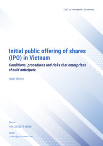 CNC_Legal Update_Initial public offering of shares (IPO) in vietnam